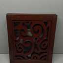 3-Section Adjustable and Scrolled Wooden Pet Gate by Etna