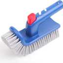 Sepetrel Pool Brush Head for Cleaning Walls,Steps & Corners,Rotatable Hand Scrub Brushes,for Inground/Above Ground Swimming Pool,Spa, Bathroom, Hot Tub, Kitchen