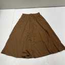 Women's long skirt, Brown, Medium