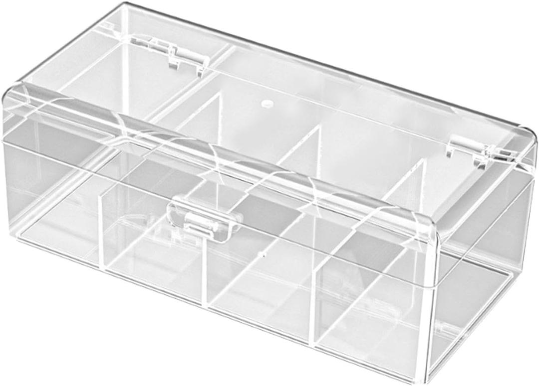 DYNWAVE Card Storage Box Acrylic Card Storage Case Multifunctional Collecting Organize and Store Cardboard Box Dustproof