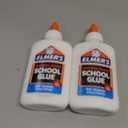 Elmers Liquid School Glue VLLVvz, Washable, 4 Ounces, 2 Count
