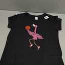 Flamingo Basketball Flamingo Playing Basketball Flamingo T-Shirt, S