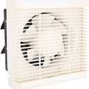 Oumefar Function Exhaust Window Fan Plastic Stable and Firm Kitchen Exhaust Fan Bathroom Exhaust Fan for Home Bathroom(APB15-3-B/opening 200)