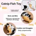Cat Toys, Flapping Bird Cat Toy(No Flying), Interactive Catnip Toy with Catnip Bags, Chirping Noise Enrichment Moving Wings Dog Cat Kitten Toys, Flappy Flying Pets Toy for Indoor(Oriole) (C3)