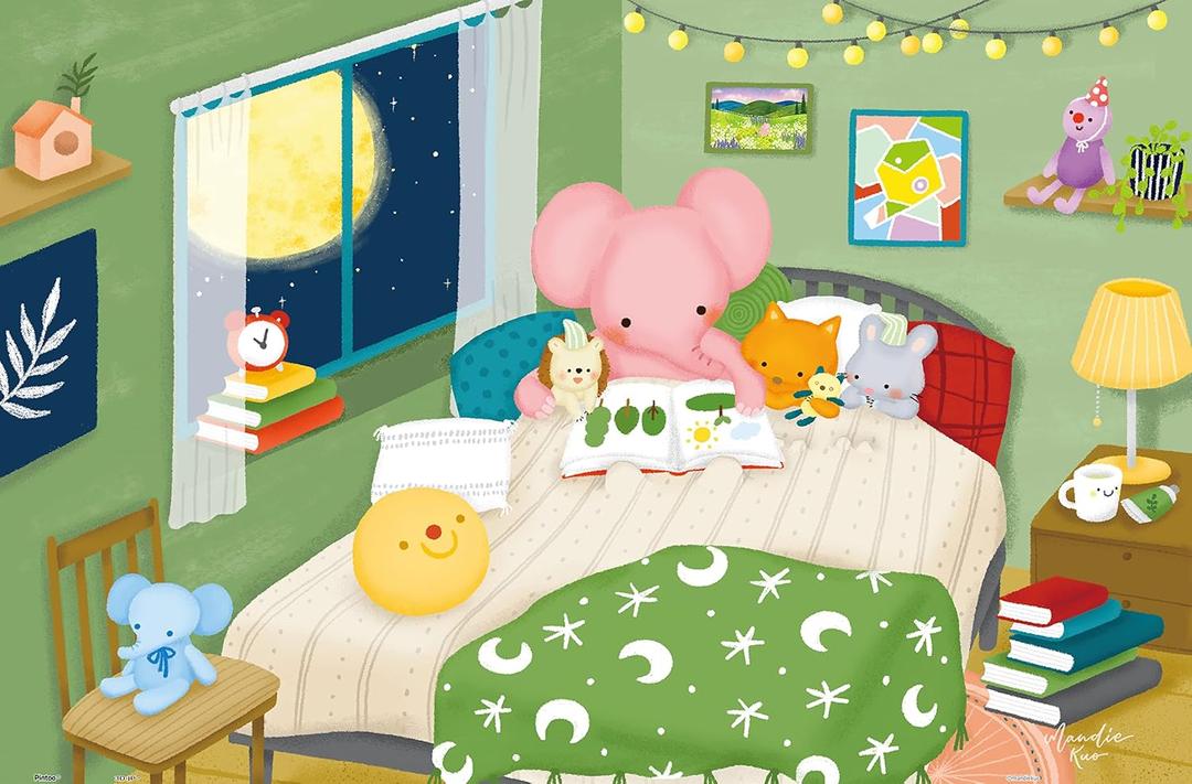 Pintoo Jigsaw Puzzles 600 Piece for Adults - Mandie - Bedtime Story Beautiful Plastic Puzzle for Home Decor Zero Dust Easy Storage [H2522]