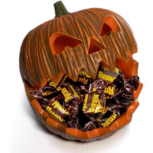 Large Halloween Candy Bowl Pumpkin Candy Dish Jack O Lantern Pumpkin Resin Decorative Bowl Key Bowl For Entryway Table Pumpkin decor