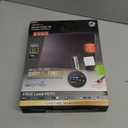 GE Amplified HD TV Antenna, LED Signal Strength Meter, Long Range, Supports 4K 1080P UHF VHF HDTV Channels, Amplifier Signal Booster, 10ft Coax Cable and AC Adapter, Indoor, 40529