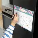 3 x 2026 Magnetic Calendar - 2026 Calendar from Jan.2026 - Dec.2026, 12 Monthly Magnetic Calendars for Fridge, 8"  10", Tear-off Pad, Perfect Magnetic Calendars for Refrigerator