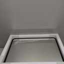 Medicine Cabinet with Mirror, 14x18 Inch Black Bathroom Mirrored Cabinet, Metal Framed Wall Cabinet with Beveled Mirror, Modern Surface Mount or Recessed Medicine Cabinet with Storage