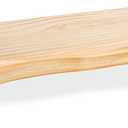 AZSKY Live Edge Floating Shelves for Wall, 36 Inch Floating Shelf, Farmhouse Decor Thick Unique Wood Shelf for Storage Living Room Bedroom Kitchen-Wall Shelf Set of 1 Natural Pine