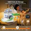 Bottle Washer, Sterilizer & Dryer 4-in-One Cleaner for Baby Bottles, Pump Parts & Baby Essentials with 3 High-Temp Sterilization Modes, Includes 60 Cleaning Tablets Saves Time & Effort.