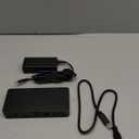 Dell UD22 Universal Docking Station USB-C/USB-A  Supports Dual/Triple & 4 Monitors + HDMI Cable, DisplayPort Cable + USB-C Cable + Original Dell 180 W Power Adapter & Cleaning Cloth  Black