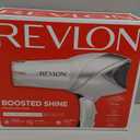 REVLON Infrared Hair Dryer with Diffuser & Concentrator - Ionic Ceramic Blow Dryer for Frizz Control, Shine, Soft Hair & Moisture Protection - 1875W Professional Salon-Quality (White)