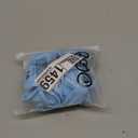 Meyeeka Womens Scoop Neck Cut Out Front Lace Up Back High Cut Monokini One Piece Swimsuit (Medium, Light Blue)