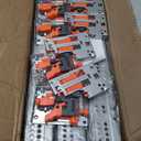 6 Pairs of 21 Inch Undermount Soft Close Drawer Slides Full Extension Concealed Drawer Rails with Mounting Screws,3D Locking Device and Brackets