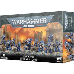 Games Workshop - Warhammer 40,000 - Space Marines: Infernus Squad, Black, One Size