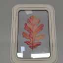 HH 11.8in Clear Wall Sign Leaf Red