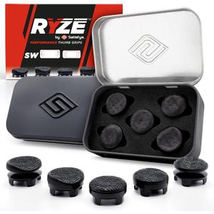 Ryze Pads for Nintendo Switch (5 Thumbsticks) - Comfort and Precision Thumb Pads, Gaming Accessories Compatible With Switch OLED & Lite