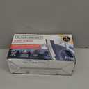 BLACK+DECKER Easy Steam Compact Iron for Clothes, Automatic Shutoff, Nonstick Plate, Light Weight, 1200 Watts (Standard)