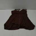 No Boundaries Swing Dress Juniors' size XXXL, Brown