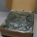 9FT Christmas Norfolk Pine Garland -2PCS, Artificial Pine Needles Garlands Faux Greenery Fake Garland for Holiday Fireplace,Table,Window,Stairs,Mante,Indoor Outdoor Decor