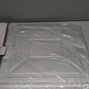 2 Pieces Large Flat Cookie Sheet No Edges, Nonstick Insulated Baking Pan, Commercial Oven Trays for Cooking, 16" X 14", Grey