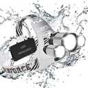 DanForce Headlamp. USB Rechargeable LED Head Lamp. Ultra Bright LUMINUS 1080 Lumen Headlamp Flashlight + Red Light. HeadLamps for Adults, Camping, Outdoors & Hard Hat Light. Zoomable IPX54 Headlight, White