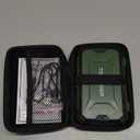 Pocket Scale, 500g x 0.01g, Dual Powered, Precision Gram Jewelry Scale with Zipper Case, Digital Small Coin Scale, Large Backlight Display, 6 Weighing Units,Cal Weight, USB Cable Included (Army Green)