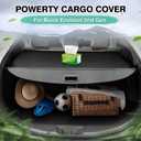Powerty Cargo Cover for 2021-2025 2026 Buick Envision Retractable Trunk Cover Trunk Shielding Shade for Envision Accessories Cargo Luggage Cover Punch-Free