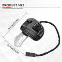Steering Wheel Paddle Shifter Accessories Compatible With Grand Cherokee 14-21 Challenger 15-21 Charger 15-21 Chrysler 300 15-21 Durango 18-20 5RQ09DX9AC 5RQ08DX9AC