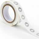 30 PCS Round NFC Tags Stickers - NTAG213 Chip, Blank, Adhesive Labels, RFID Tags, Rewritable, 137 Bytes Memory, Compatible with All NFC-Enabled Smartphones and Devices