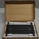 khtumeware 6 Pack Matte Black Cabinet Pulls 8 Inch(203mm) Hole Centers Kitchen Cabinet Handles Cabinet Hardware Kitchen Handles for Cabinets Cupboard Handles Drawer Pulls