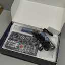 Professional Live Broadcast Sound Card with Advanced Noise Reduction for DJ Mixer Guitars, Lightweight and Portable Design