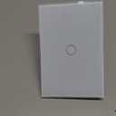 LIVOLO 1 Circle 1 Way Modern Electrical Light Switch Single Pole Wall Switch Touch Light Switch with Led Indicator,No Neutral Wire,White