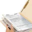 Smead Classification File Folder, 2 Dividers, 2" Expansion, 2/5-Cut Tab, Legal Size, Manila, 10 per Box (19000)