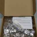 Ravinte 30 Pack Brushed Nickel Round Zinc Cabinet Knobs for Kitchen Bathroom Closet Dresser Cabinets