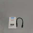 JSAUX Headphone Adapter for iPhone Lightning to 3.5mm Adapter [Apple MFi Certified] Compatible with iPhone 14/14 Pro Max/13/13 Pro Max/12/12 Pro Max/11/11 Pro Max/SE/X/XR/XS/8Black