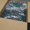 C9 LED Christmas Lights Outdoor, 99 Feet 150 LED C9 String Light with 150 Spring Clips, Waterproof Connectable Christmas Tree Lights for Outside Roofline Patio Home Xmas Decor, Red Green Pure White