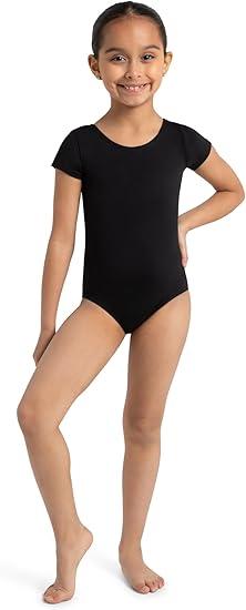 Capezio girls Short Sleeve Leotard - Girls S