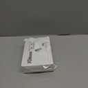 FuWeave Spring Porch Goose Outfit for 17" Blue Overalls Lawn Goose Costume Clothes for Outdoor Patio Yard Lawn Art Decoration, White/Blue