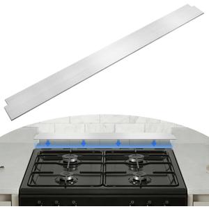 31" Slide-in Range Rear Filler, Universal Stove Back Gap Covers for Range, Upgraded Design Compatible with Waterproof Strips, Fit for Whirlpool, GE, Samsung & Most Brands, 31x2.67 Inch