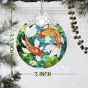Koi Fish Christmas Ornaments  Christmas Decoration, Holiday Decor, Xmas Stocking Stuffers, Gift Idea, Gifts for Koi Fish Lover, Coworker, Friend, and Family