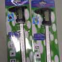 Digital Caliper, Adoric 0-6" Calipers Measuring Tool - Electronic Micrometer Caliper with Large LCD Screen, Auto-Off Feature, Inch and Millimeter Conversion (Black)