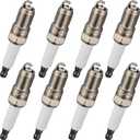 BDFHYK 9602 Iridium Spark Plugs Compatible with Buick Regal for Cadillac Escalade for Chevy Express Silverado Suburban for GMC Sierra Yukon 1.6L 3.3L 5.6L 6.0L L4 V6 V8 Engine HR8LII33U, Set of 8