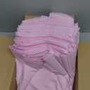 10-Pack Pink Tablecloths for Rectangle Tables, 60 x 120 Inches, Stain-Resistant Polyester Fabric for 6 Foot Tables - Washable Table Covers for Weddings, Banquets, Birthday Parties, Events