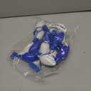 The Dreidel Company Hanukkah Bulb Necklace Light-Up Colorful Necklace, Costume Accessory, Party Favor, 25" (Single)