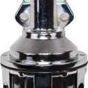 A-Team Performance 12-834 Fuel Pump Small Block Two-Valve Mechanical - Chrome, 6 PSI, 80 GPH - Inline 1/4" NPT Inlet & Outlet with Gaskets - Compatible with Chevy & GMC 262-400 Small Block Engines