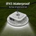Tent Light LED Rechargeable Camping Portable Hanging Lantern,IPX5 Waterproof Outdoor Lights with 4000LM and Battery Power, Camp Lamp Light for Glamping Indoor Outages Car Repair(Magnet)