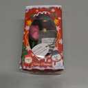 Glass Bottle Christmas Snowman Night Lights Table Desk Lamp Decor Festival Holiday Lamps Snowman Themed Gifts for Girls Boys Kids Women Birthday Bedroom Reading Room Decoration Replaceable Battery