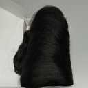 kinky straight wig human hair Long Kinky Straight Wigs For Black Women Black Wigs Straight Hair Wig Synthetic Middle Part Wigs Kinky Afro Wigs